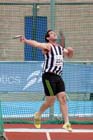 Angus McInroy 2nd in the discus at the Scottish Championships, Scotstoun  Stadium, Glasgow.